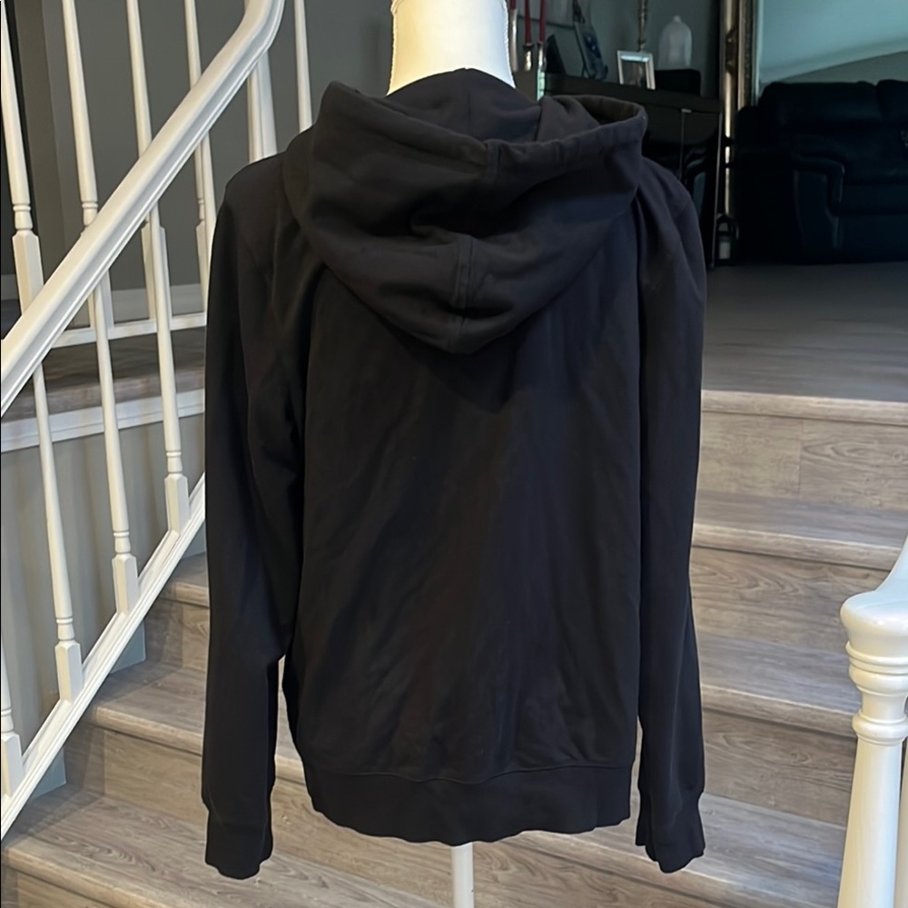 Calvin Klein Black Hoodie with Gold Accents - Picture 4 of 5